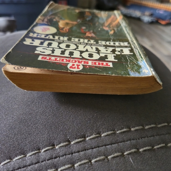 LOUIS L'AMOUR: Ride The River (The Sacketts #17) Vintage Western Paperback - Picture 6 of 10